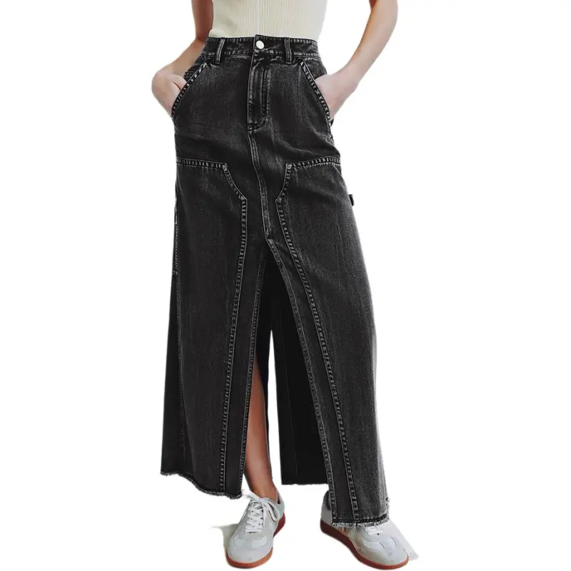COVERINS Casual Long Skirt Women's-2