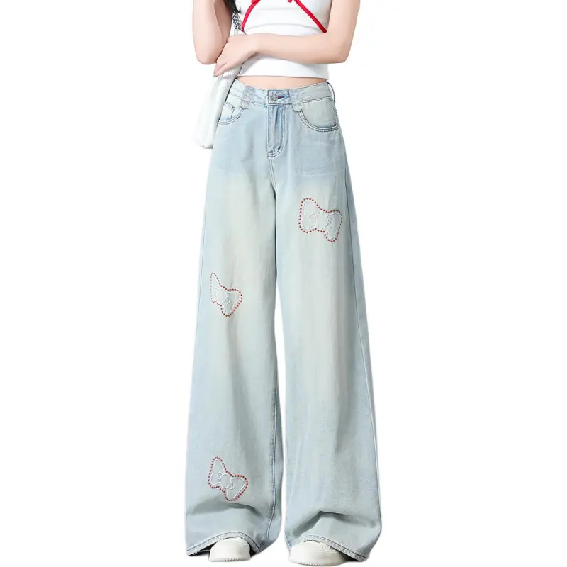  CHOCOOLATE Jeans Women's Light Blue-1
