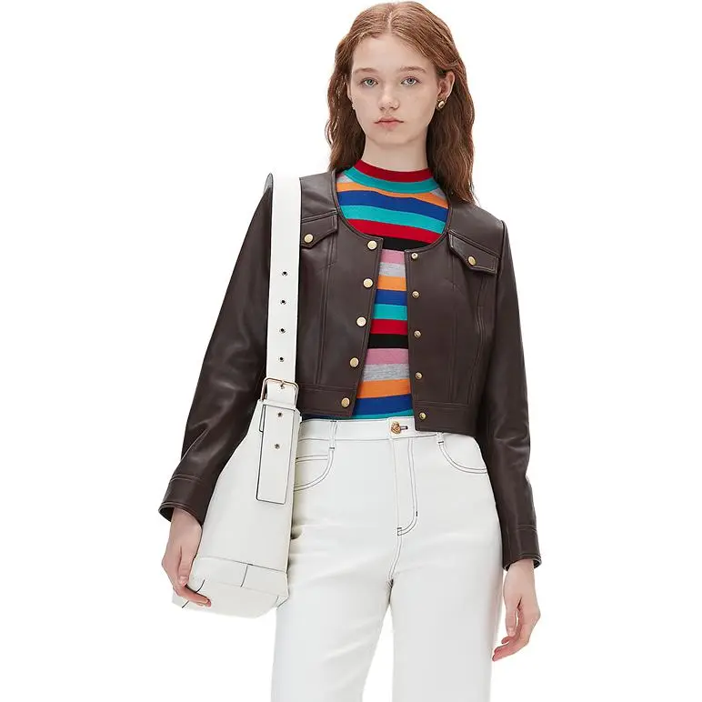 Caroline Leather Jacket Women's-2