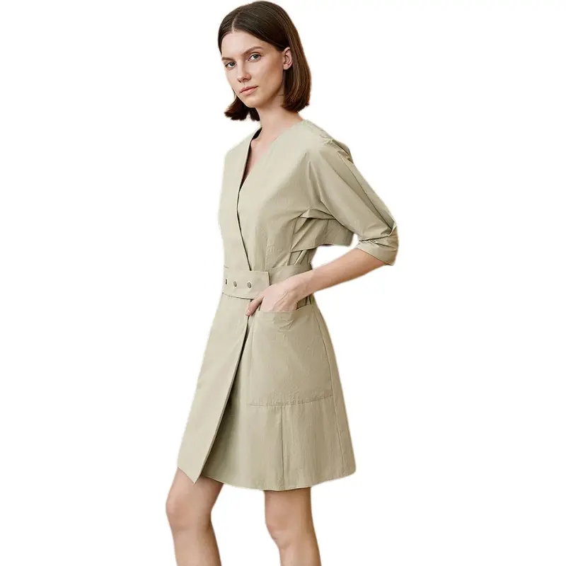 INSUN Long Sleeved Dress Women's-0