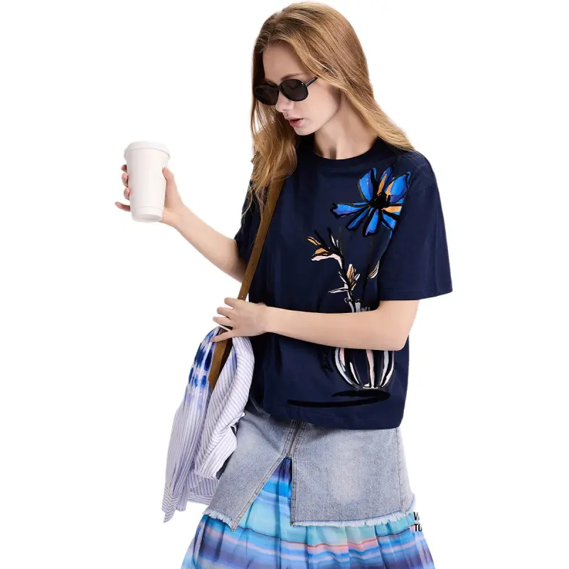 Desigual Regular T Shirt Unisex-1