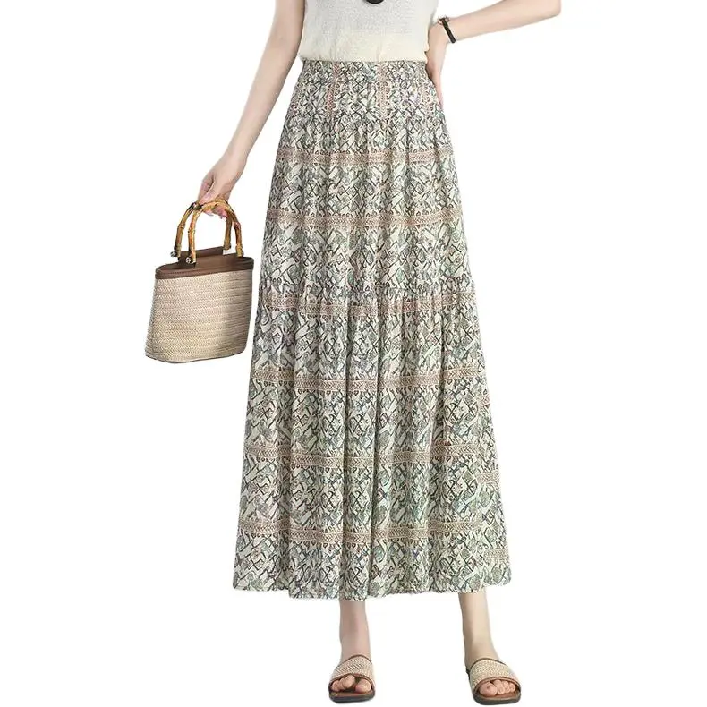 YIRANCHUN Casual Long Skirt Women's-2
