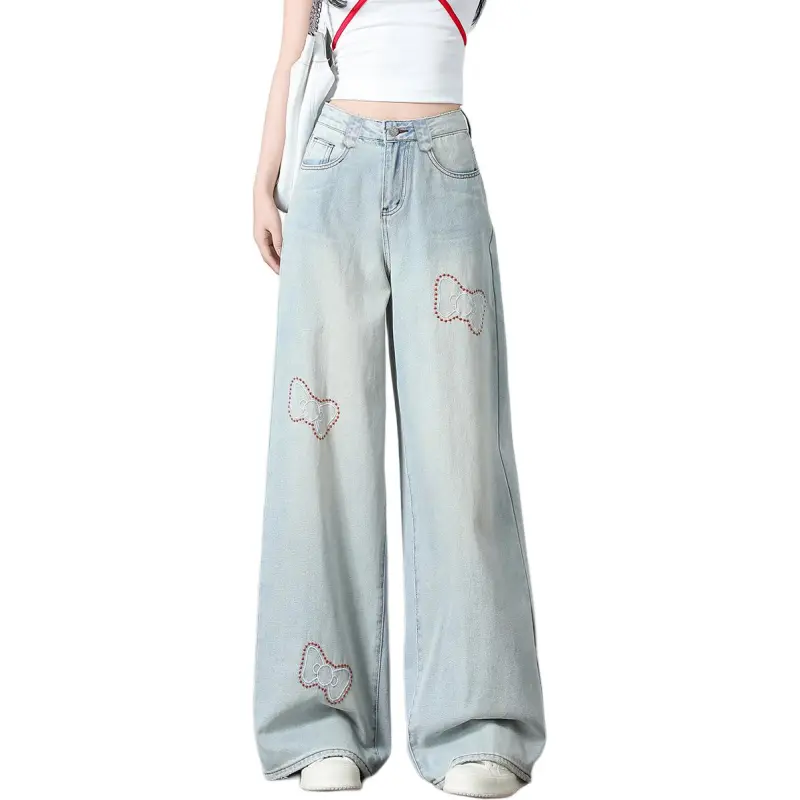  CHOCOOLATE Jeans Women's Light Blue-3