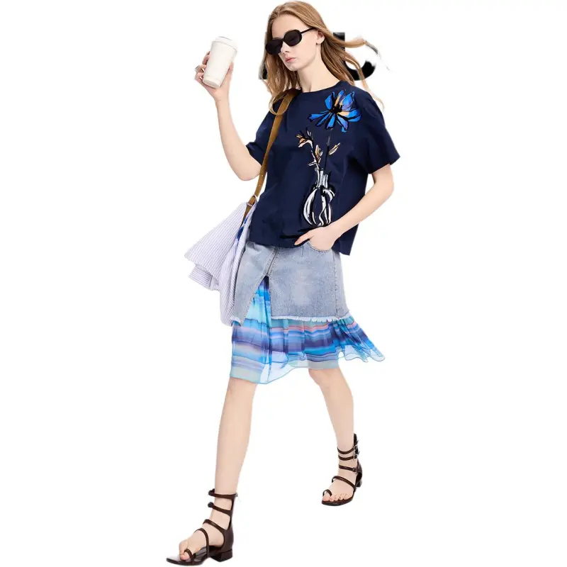 Desigual Regular T Shirt Unisex-3