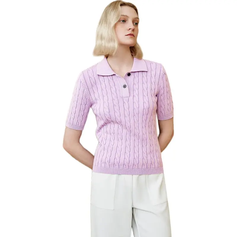 INSUN Knitwear Women's Pink Purple-3