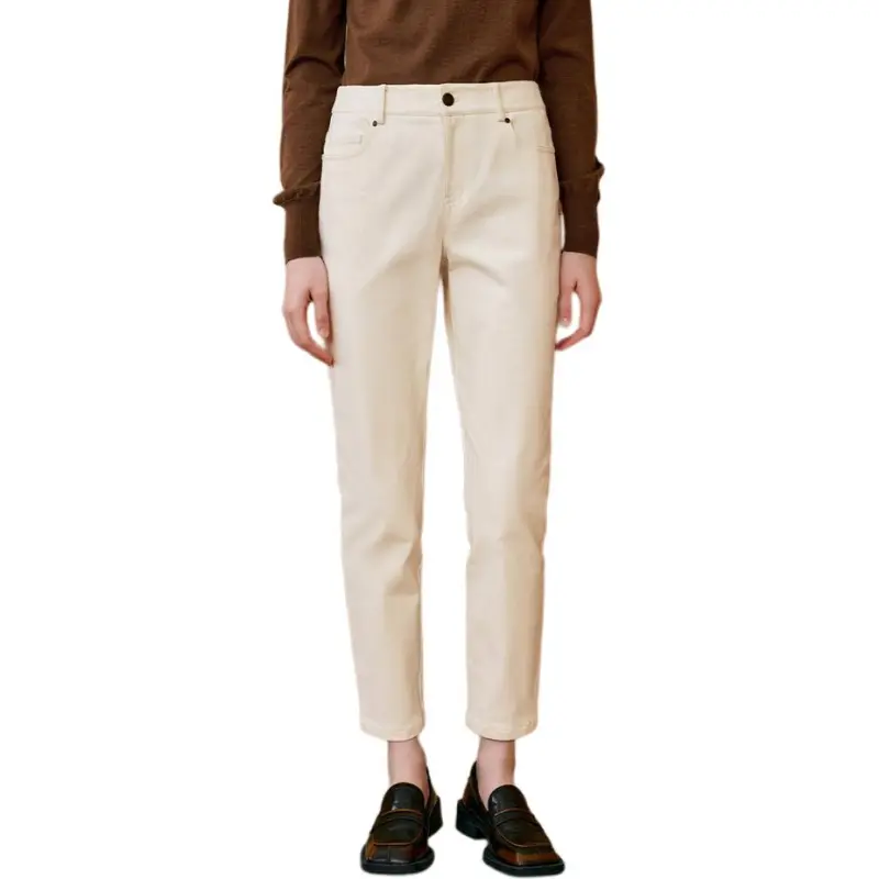 INSUN Jeans Women's Beige-0