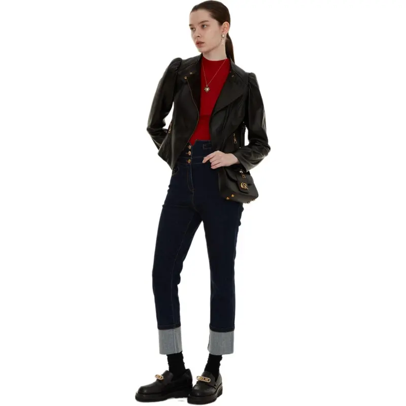 Caroline Leather Jacket Women's-2