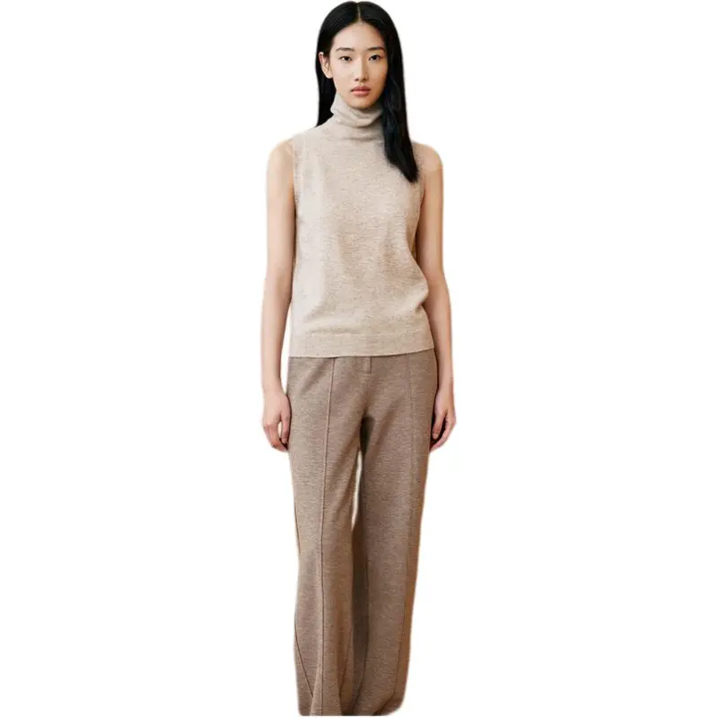INSUN Cashmere Sweaters Women's Apricot-2