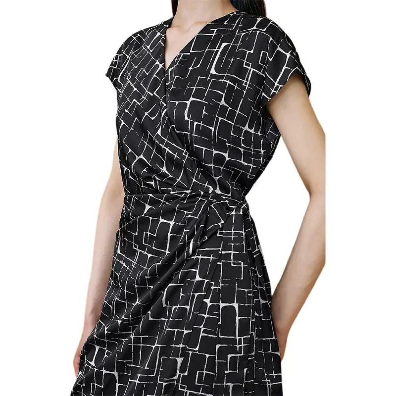 INSUN Short Sleeved Dress Women's-5