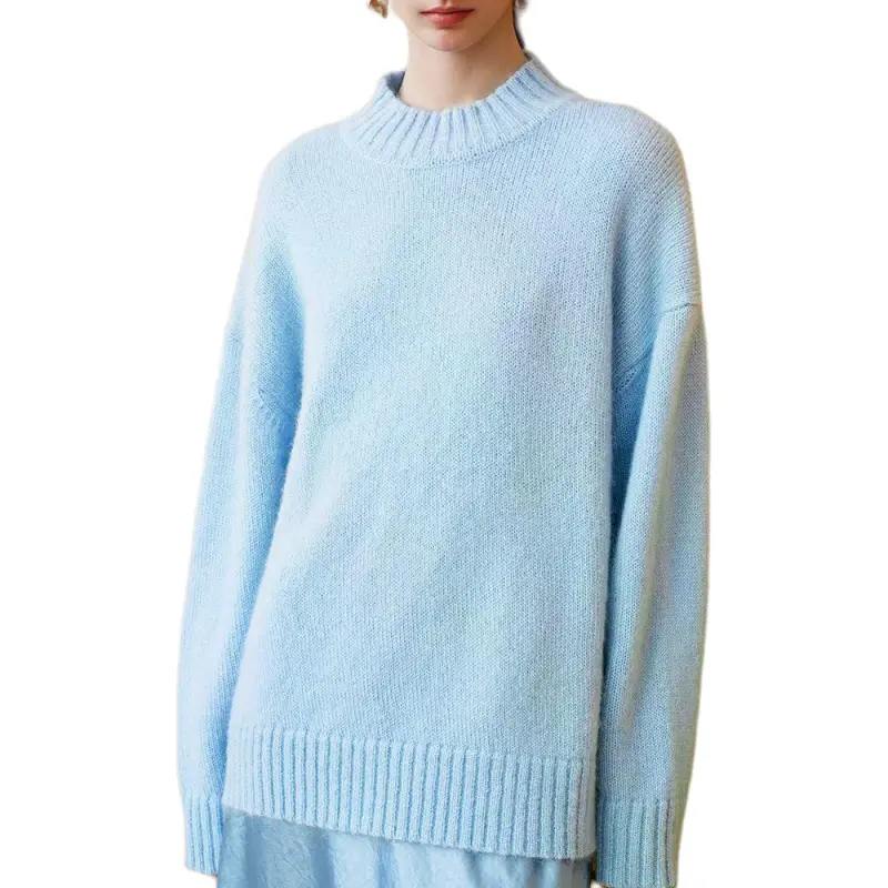 INSUN Knitwear Women's Light Blue-5