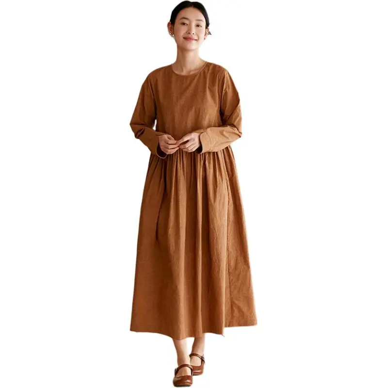 JIXIANGYUER Long Sleeved Dress Women's-1