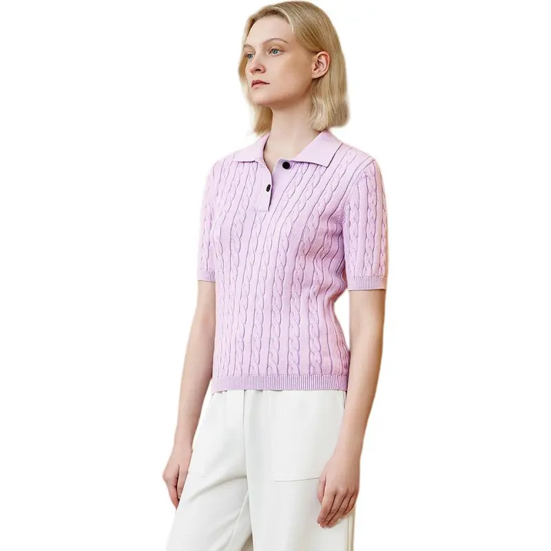 INSUN Knitwear Women's Pink Purple-4
