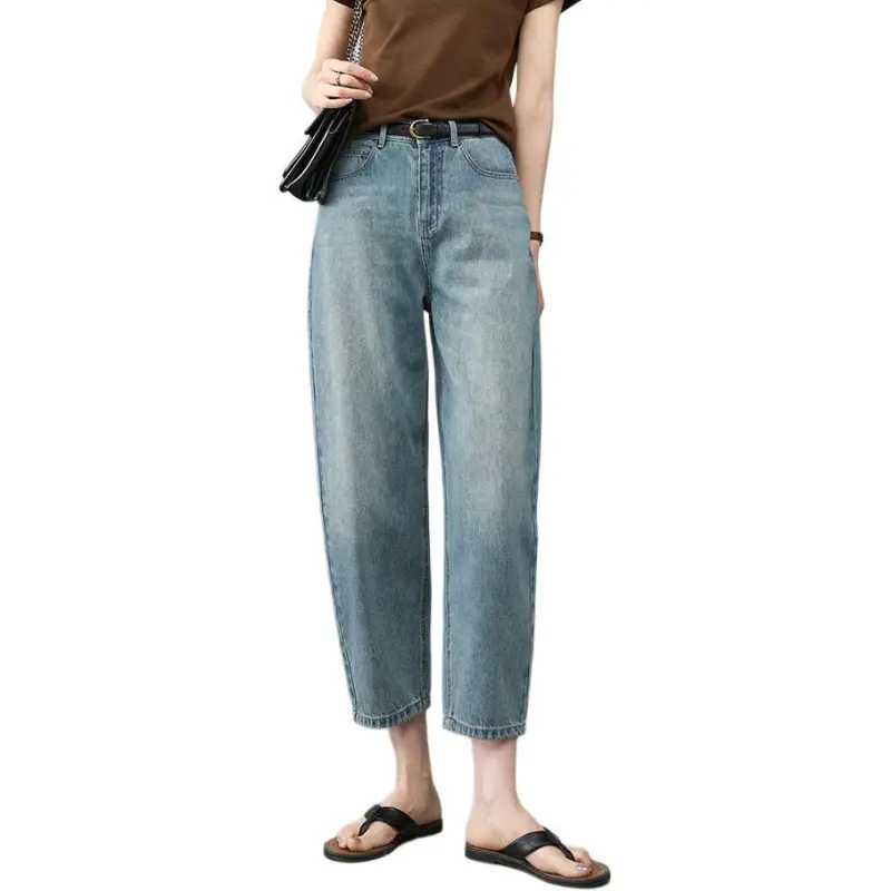YALIDA Jeans Women's Vintage Blue-1