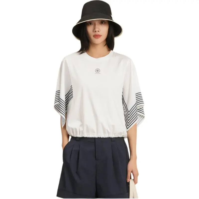 XG T Shirts Women's White-1