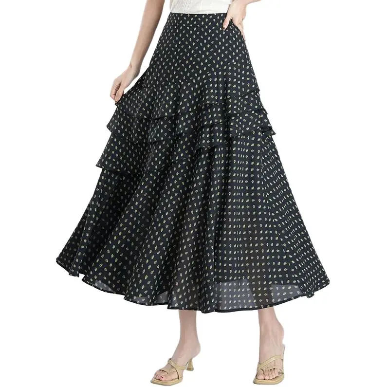 YIRANCHUN Casual Long Skirt Women's-3