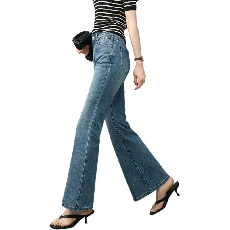 YALIDA Jeans Women's Blue-2