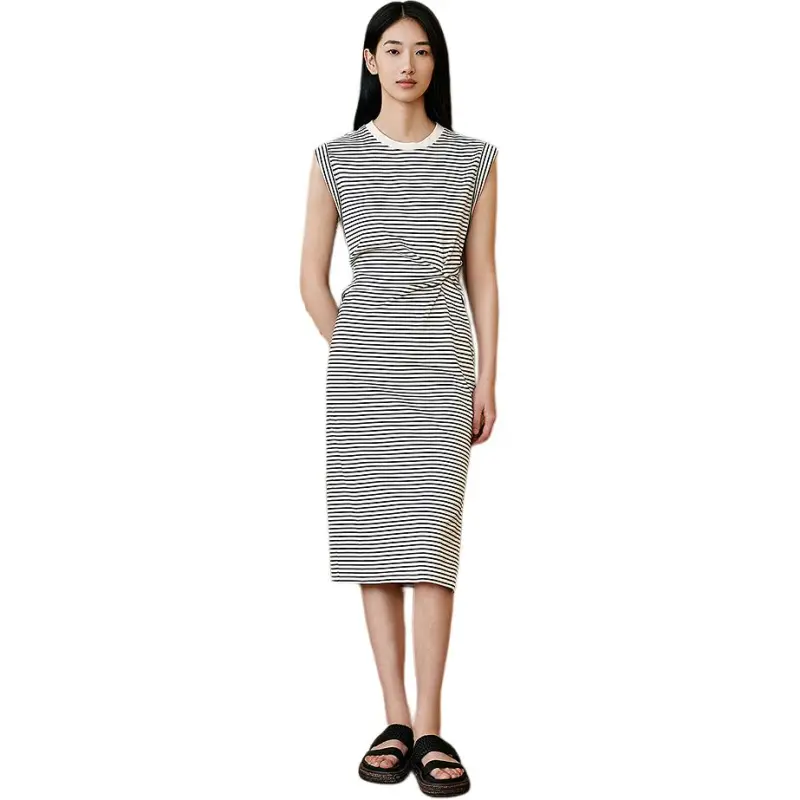 INSUN Sleeveless Dresses Women's Ecru-2