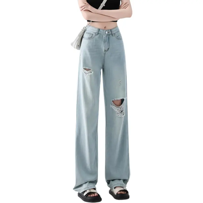 CCAABB Jeans Women's BLX/Light Blue-3