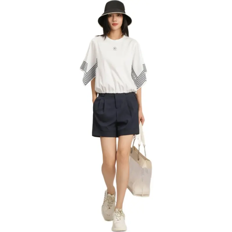 XG T Shirts Women's White-2