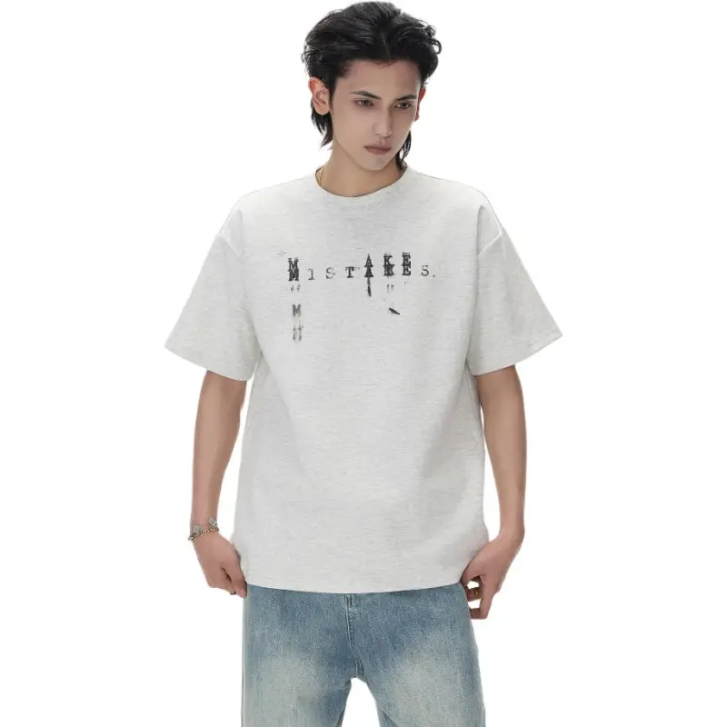 ENDRITES T Shirts Unisex Light Gray-2