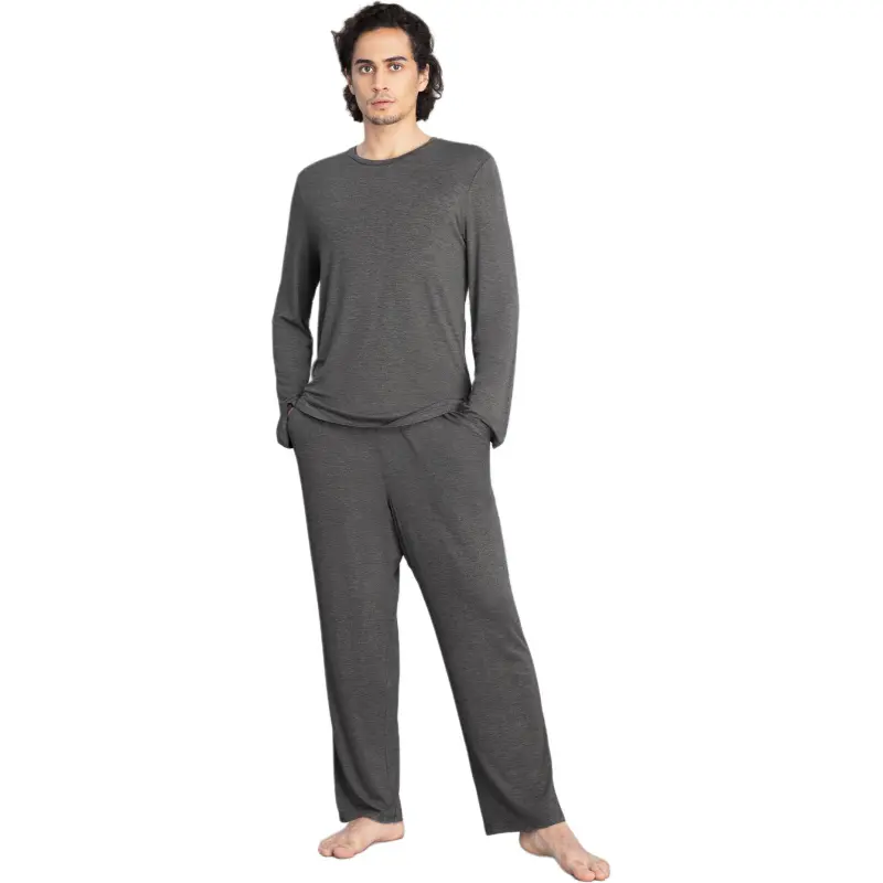 MANITO Men Pajama Tops-4