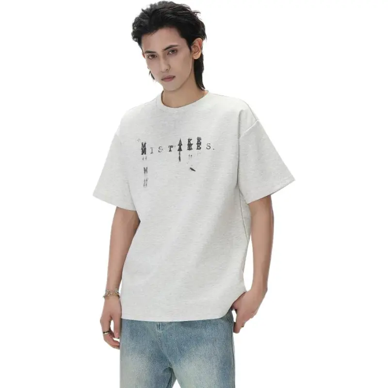 ENDRITES T Shirts Unisex Light Gray-3