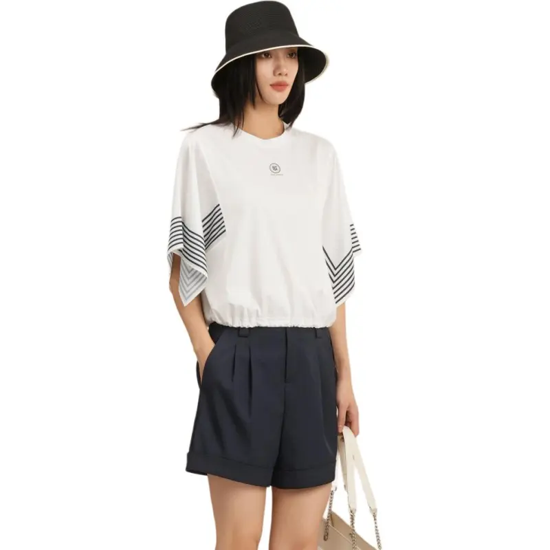 XG T Shirts Women's White-3