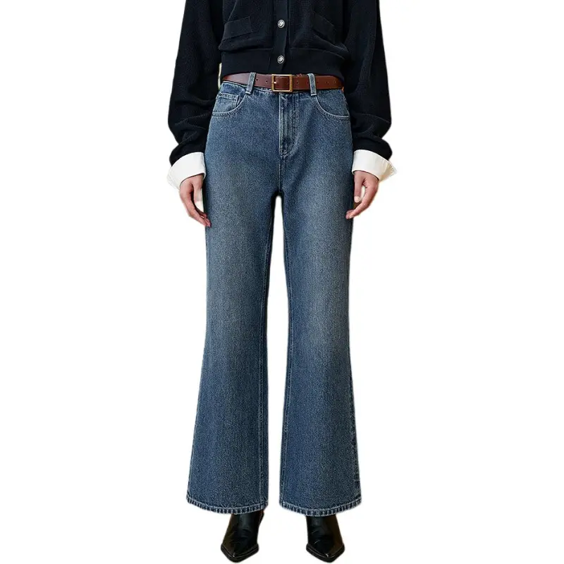 INSUN Casual Pants Women's Slate Blue-2