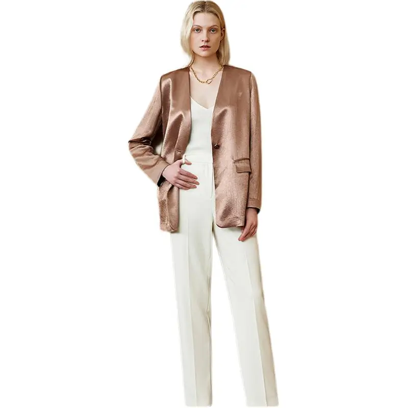 INSUN Business Suits Women's Camel-2