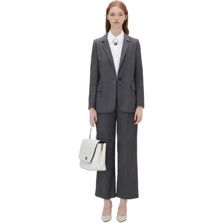 Caroline Suit Trousers Women's Gray-4