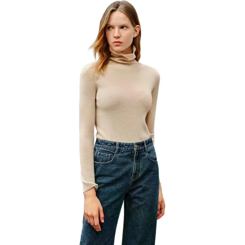 INSUN Knitwear Women's Light Apricot-4