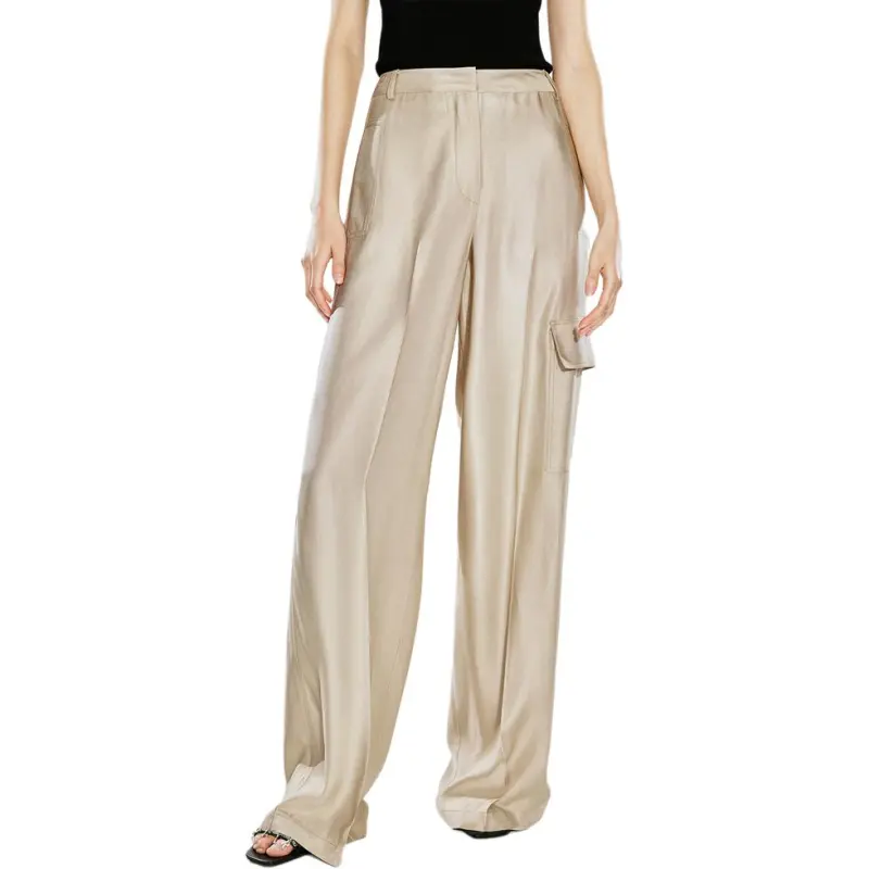 COVERINS Casual Pants Women's Champagne Gold-3
