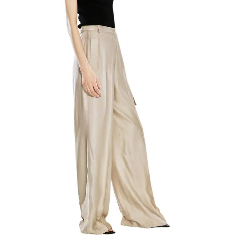 COVERINS Casual Pants Women's Champagne Gold-4