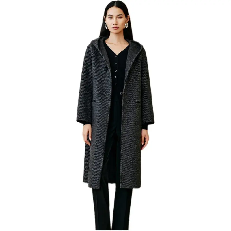 INSUN Coats Women's Gray-2