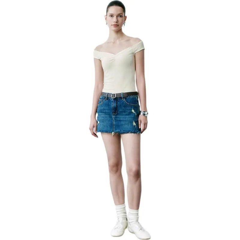 URBAN REVIVO Regular T Shirt Women's Pink White-2