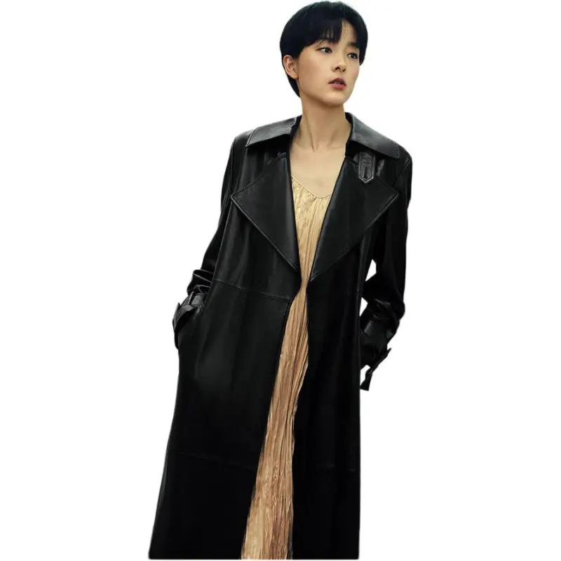INSUN Leather Jackets Women's Black-1