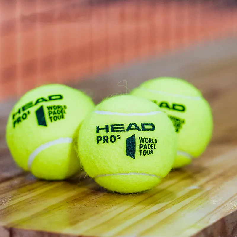 HEAD PADEL PRO S Tennis Balls Nylon, Wool, Cotton Match Ball Competition Neon Yellow-1
