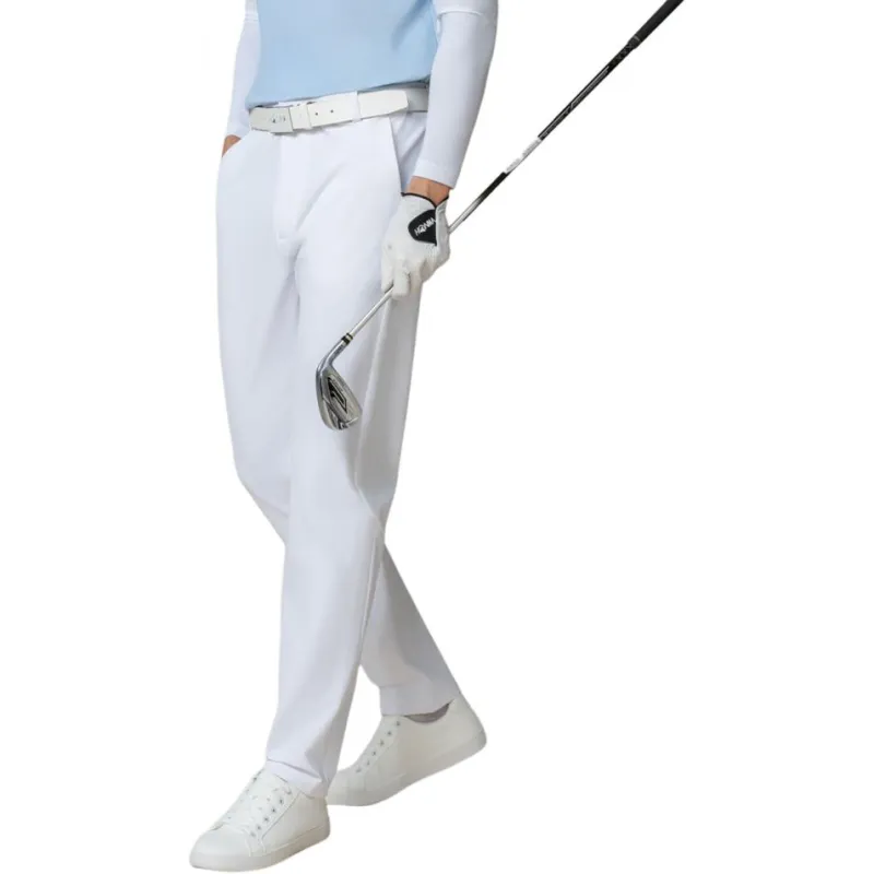 HONMA SS25 Casual Pants Men's Bright White-4