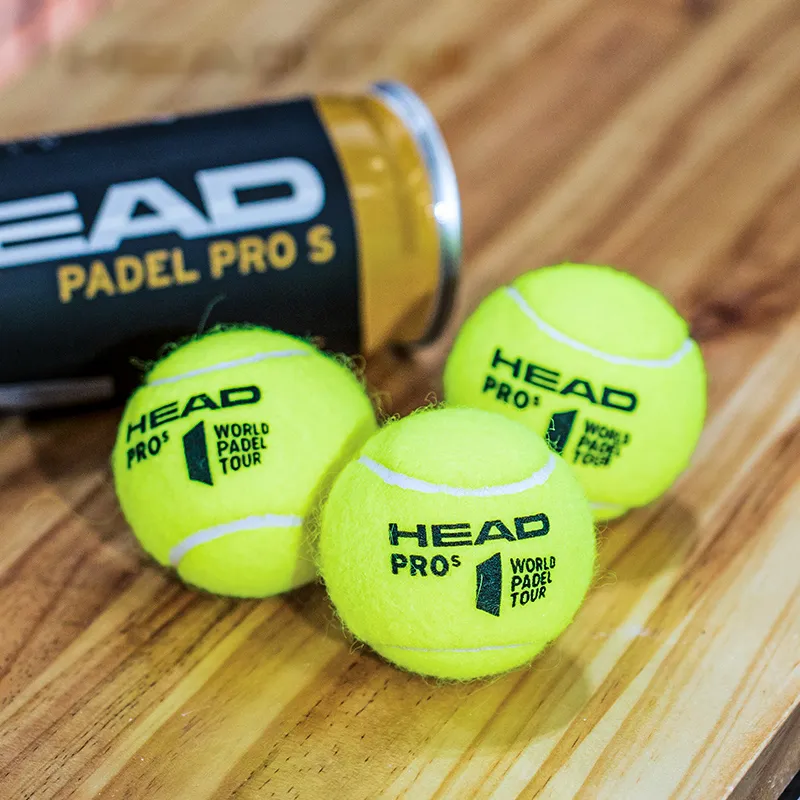 HEAD PADEL PRO S Tennis Balls Nylon, Wool, Cotton Match Ball Competition Neon Yellow-2