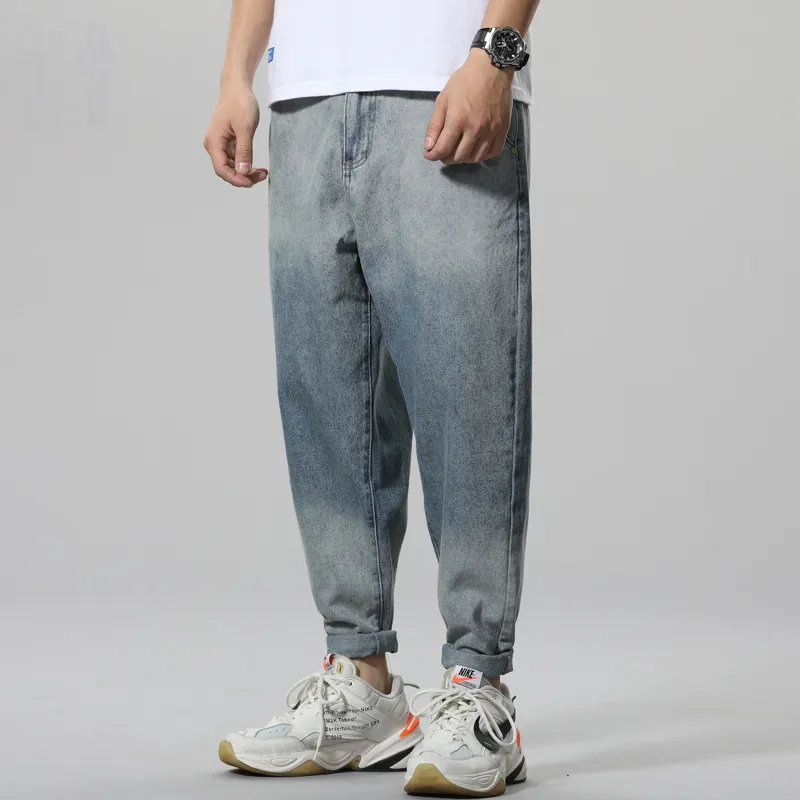 Izzue Jeans Unisex Light Blue Ankle Length-2