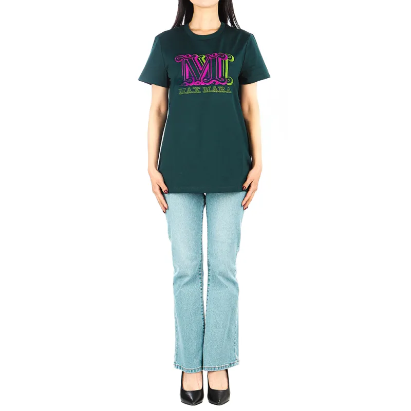 MaxMara SS23 T Shirt Women's Green-1