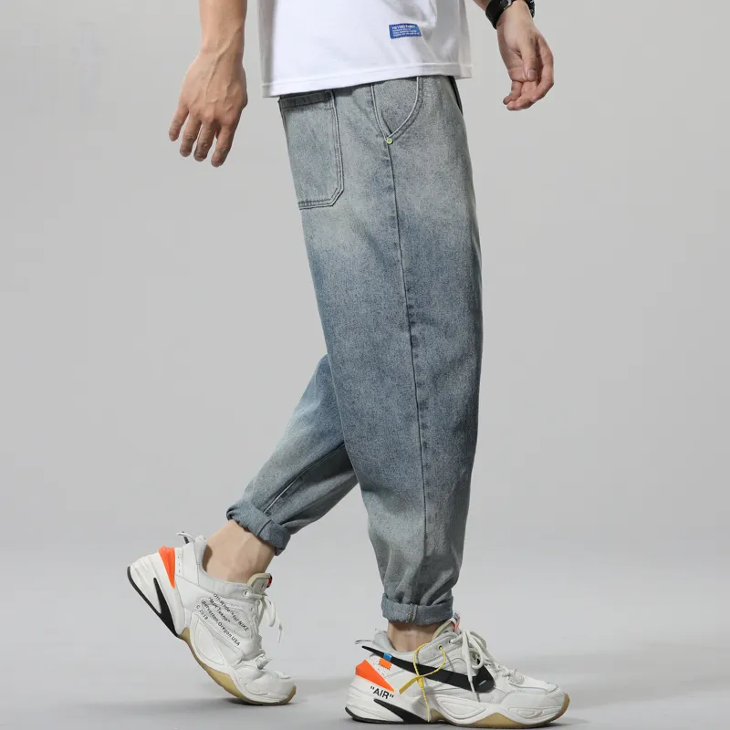 Izzue Jeans Unisex Light Blue Ankle Length-3