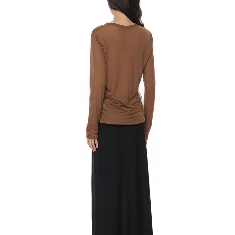 BASERANGE AW24 T Shirt Women's Apricot-1