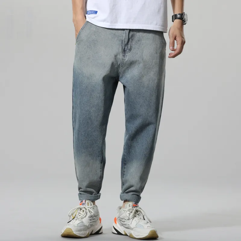 Izzue Jeans Unisex Light Blue Ankle Length-6