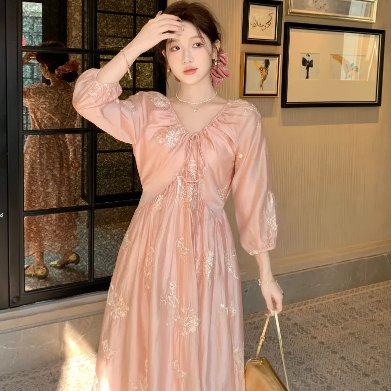 Dior Beauty Long Sleeved Dress Women's-2