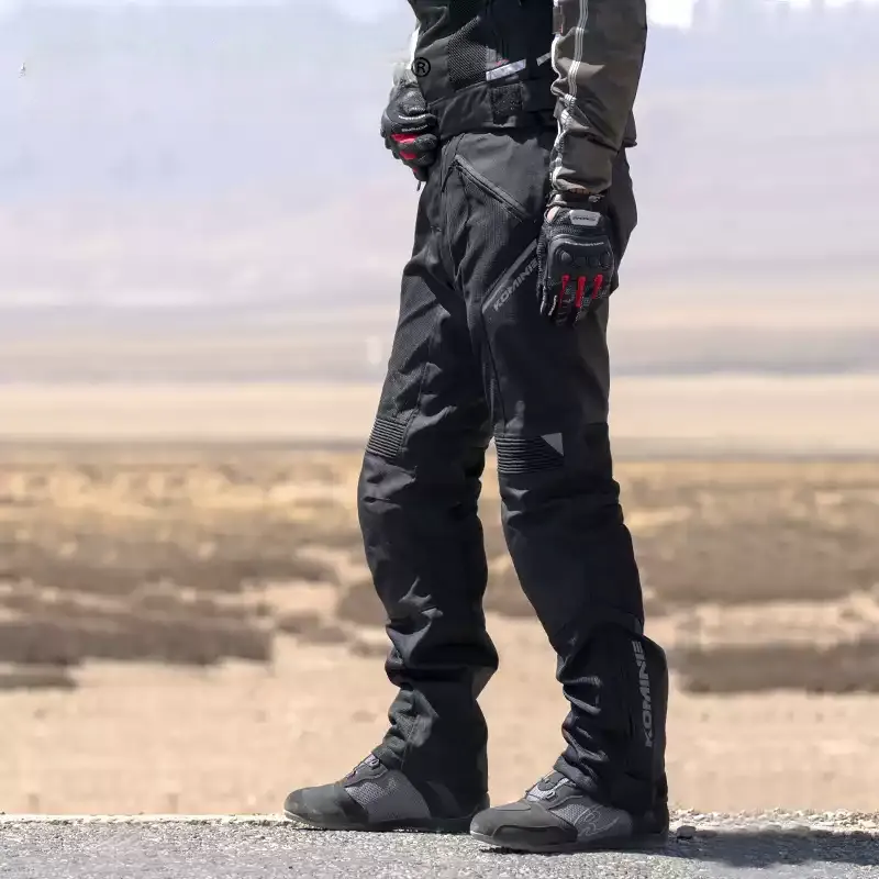 KOMINE SAFETY&INNOVATION Cycling Pants Men's Black-3