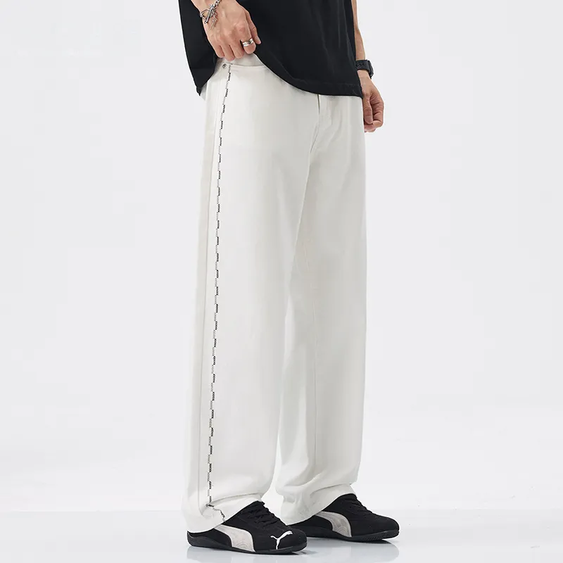FAIRWHALE Jeans Unisex White-1