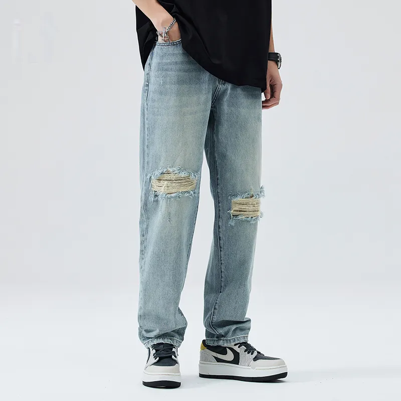 Izzue Jeans Unisex Light Blue-5