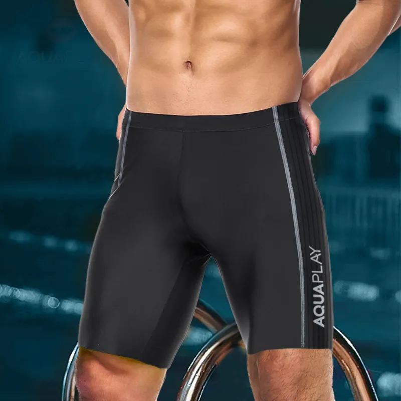 AQUAPLAY Swimming Shorts Men's Black-2