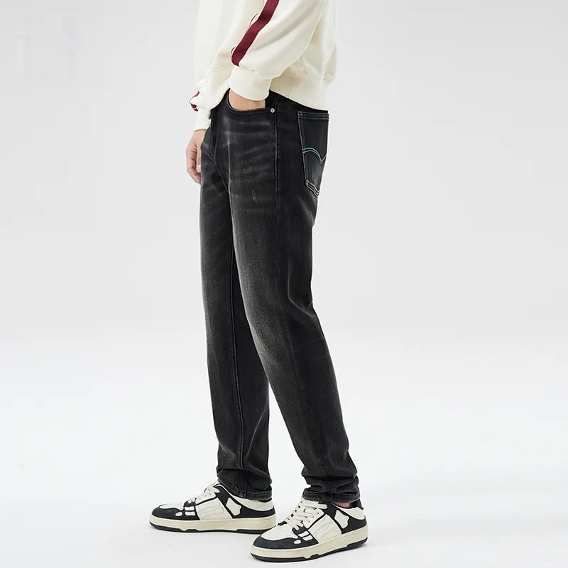 Izzue Jeans Unisex Black Gray Color-2